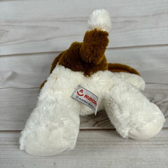 Aurora Flopsie Basset Hound Dog Plush Stuffed Animal - 12" Dog - Picture 3 of 5